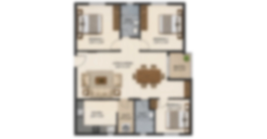 Godrej Golf Crest Navi Mumbai Layout Floor Plan