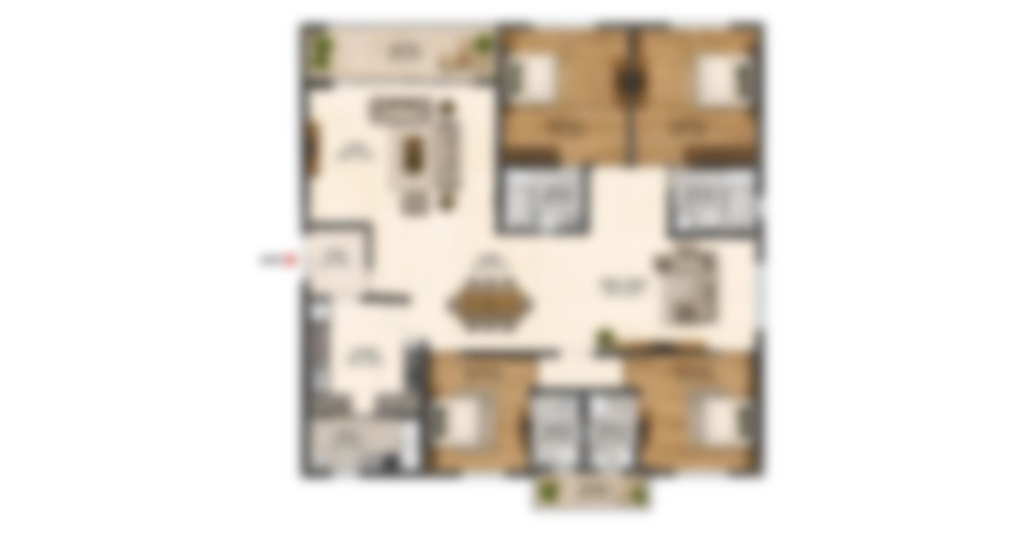 Godrej Golf Crest Navi Mumbai Master Floor Plan